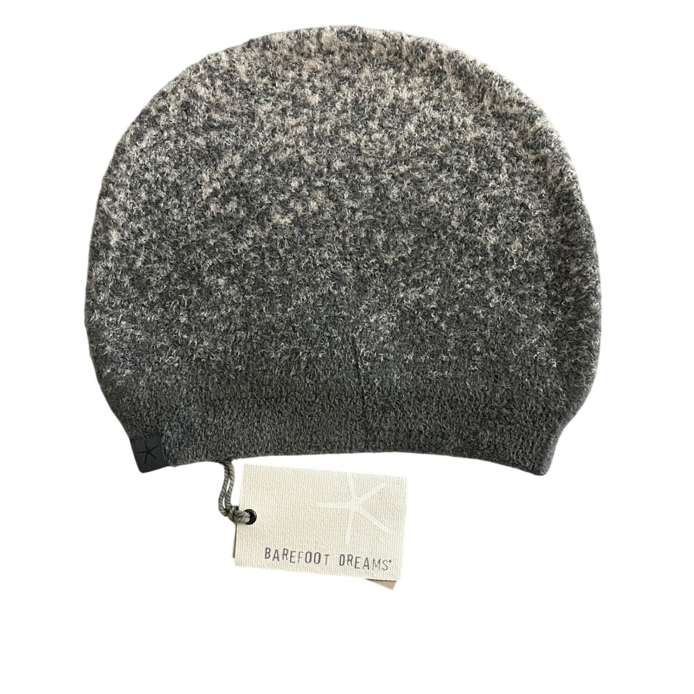 NWT Barefoot Dreams Women's CozyChic Lite‎ Confetti Beanie Smokey Green Fog Gray